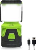 RRP £18.99 Tekstap LED Camping Lantern Rechargeable, 1000LM Camping Lights, 4 Light Modes, 5000mAh ,
