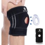 Approx RRP £100, Collection of MAYKI Knee Brace with Patella Gel Pad, 9 Pieces
