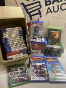 Approximate RRP £600, Large Collection of PS4 and XBOX One Console Games, 43 Pieces