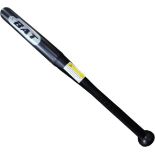 Heavy Duty Metal Baseball Rounder Softball Bat Black Pole Stick Stainless Steel