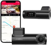 RRP £49.99 LINGDU 2K Dash Cam Front, WiFi Dash Camera for Cars, Built-in GPS with 0.96" mini