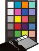 RRP £44.99 Datacolor SpyderCheckr24: 24 Colour Patch and Grey Card for camera calibration