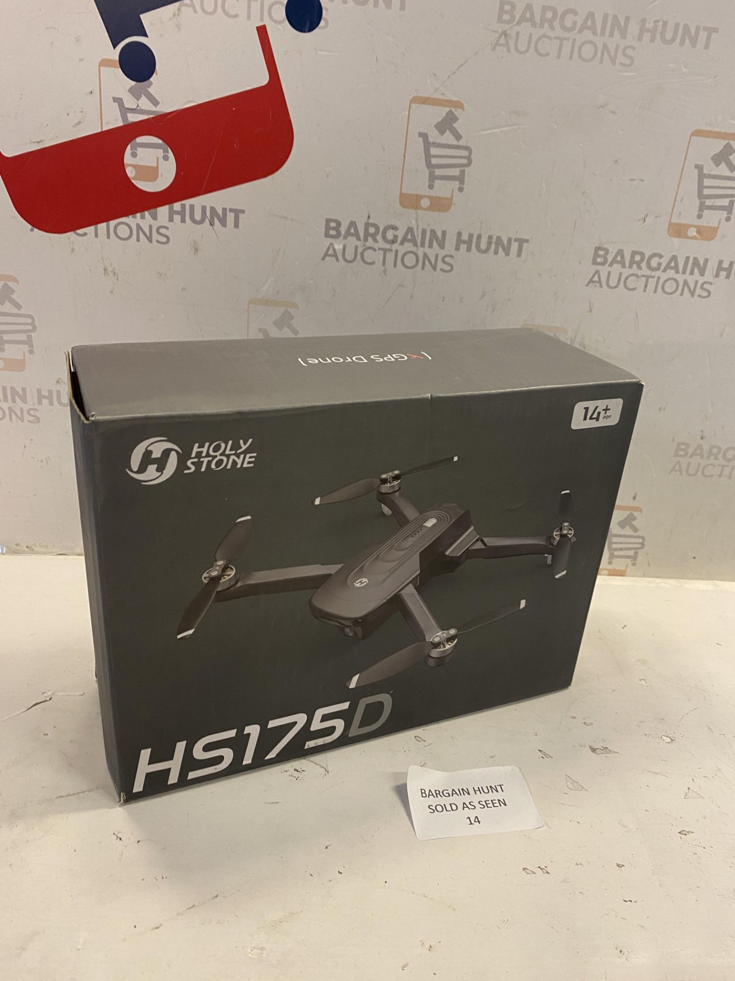 RRP £189.99 Holy Stone HS175D Foldable Drone with 4K Camera for Adults, RC Quadcopter with GPS - Image 2 of 2