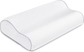 RRP £26.99 BDTFO Memory Foam Pillow | Orthopedic Support For Neck Shoulder Pain | Ergonomic Cervical