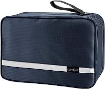 RRP £19.99 Large Toiletry Bag for Men and Women, Travel Make up Wash Bag, Cosmetic Waterproof