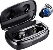 RRP £39.99 Tribit Wireless Earbuds, Bluetooth 5.3 Headphones In Ear with Microphone, Touch Control