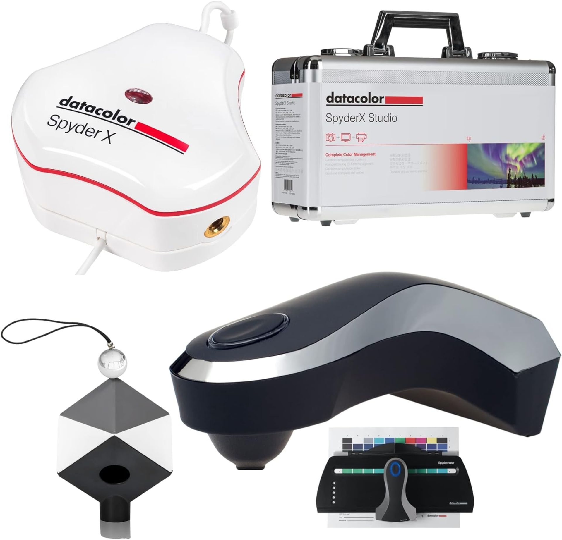 RRP £369 Datacolor SpyderX Studio: Photography Suite of Photo Tools for Precision Control, from