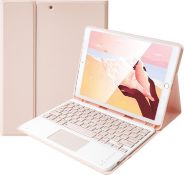 RRP £31.99 Lively Life Bluetooth Keyboard Case with Touchpad for iPad 10.2 9th, 8th, 7th Generation,