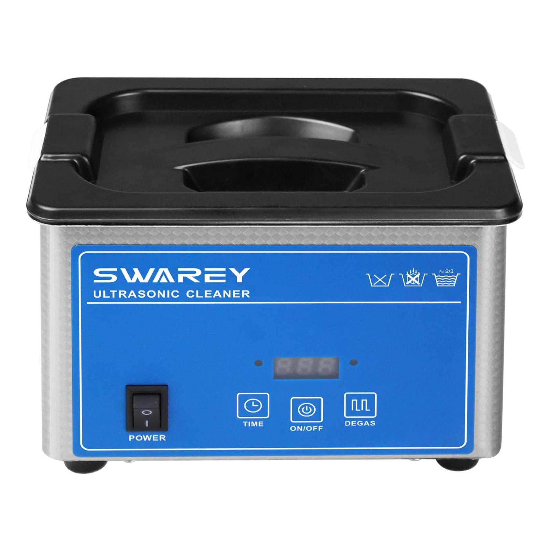 RRP £49.99 SWAREY 800ML Ultrasonic Cleaner 45000Hz Ultrasonic Jewellery Cleaner Professional