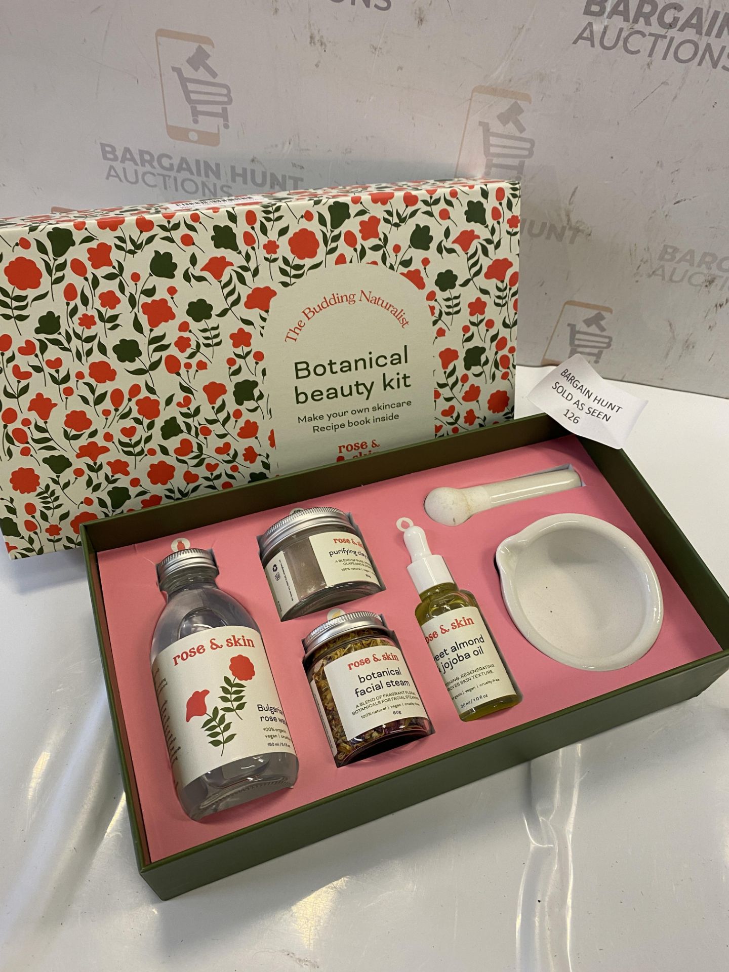 Make Your Own Skincare Kit - Rejuvenating masks, scrubs, facial oil - 100% natural - Gift - Image 2 of 2