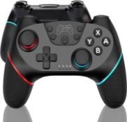 Nintendo Games Switch Controller, Rechargeable Adjustable Turbo Dual Shock Gyro Axis Compatible with