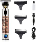 Ten-Tatent Hair Clippers Men, Hair T-Blade Trimmer, Cordless Rechargeable Grooming Kit, Zero