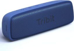 RRP £29.99 Tribit Bluetooth Speaker XSound Surf 12W Wireless Speaker Bluetooth 5.0, IPX7 Waterproof,