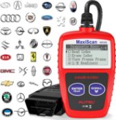 RRP £22.99 Autel MaxiScan MS309 OBD2 Scanner Check Engine Fault Code Reader