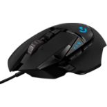 RRP £39.99 Logitech G502 HERO High Performance Wired Gaming Mouse, 25K Sensor, 25,600 DPI, RGB,