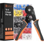 RRP £37.99 Lytool 0.08-16mm² Ferrule Crimping Tool, Lytool Hexagonal Bootlace Ferrule Crimping