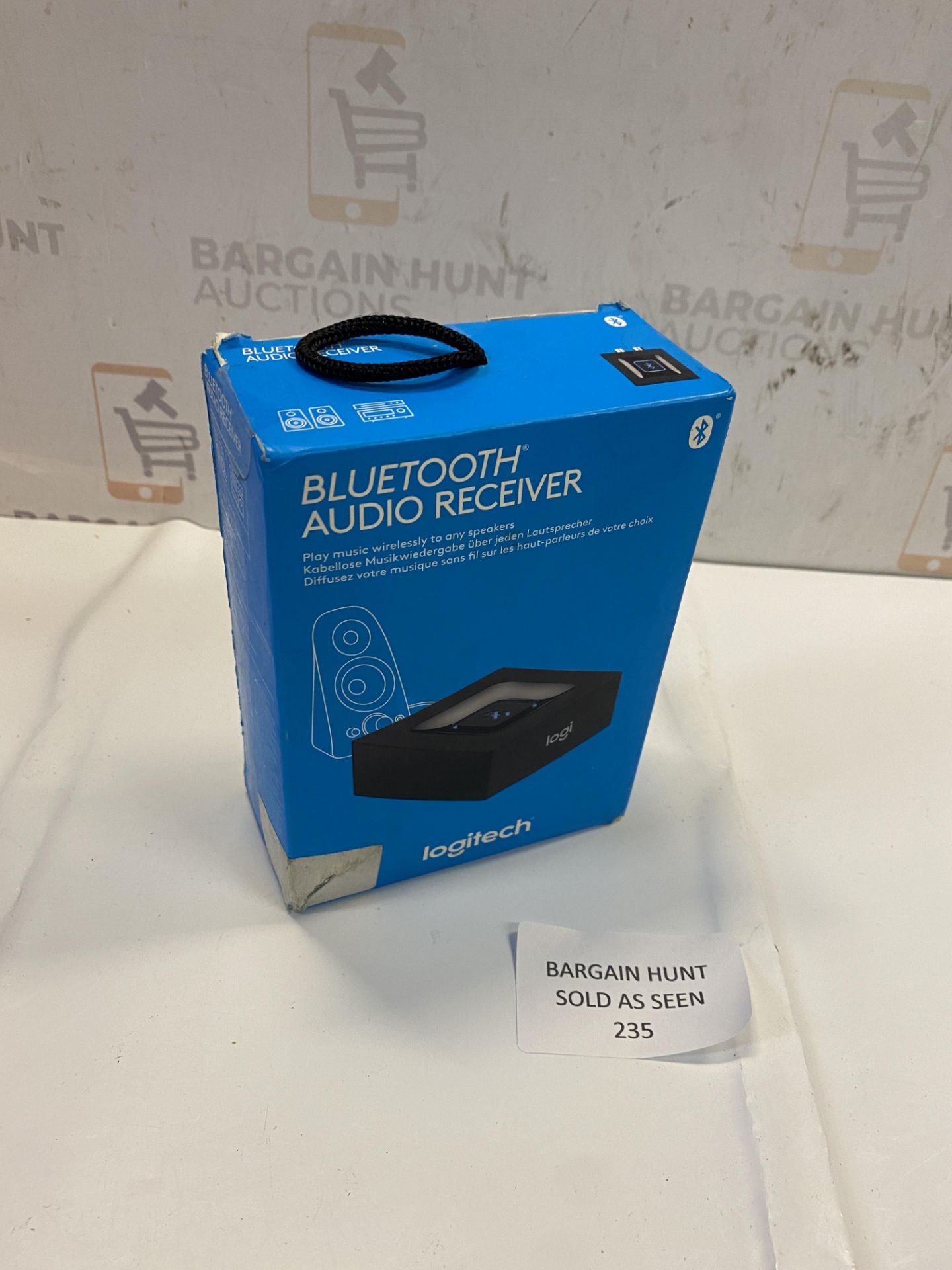 RRP £43.99 Logitech Wireless Bluetooth Audio Receiver, Bluetooth Adapter, 3.5mm Audio and RCA - Image 2 of 2