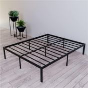 RRP £129 Dreamzie Super King Bed Frames Metal 180x200 with Storage 41cm Sturdy and 20min Easy
