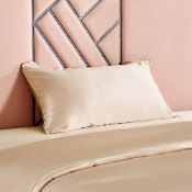 RRP £25.99 THXSILK 100% 19 Momme Silk Pillowcase Cushion Cover with Zip - Silk Pillow Cover -