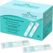 RRP £130 Set of 10 x 15-Pieces Drug Tests Kit Easy@Home Marijuana (THC) Single Panel - EDTH-117