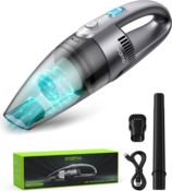 RRP £29.99 Oraimo Handheld Vacuum Cleaner, Cordless Hand Hoover Rechargeable with Long Runtime, 630g