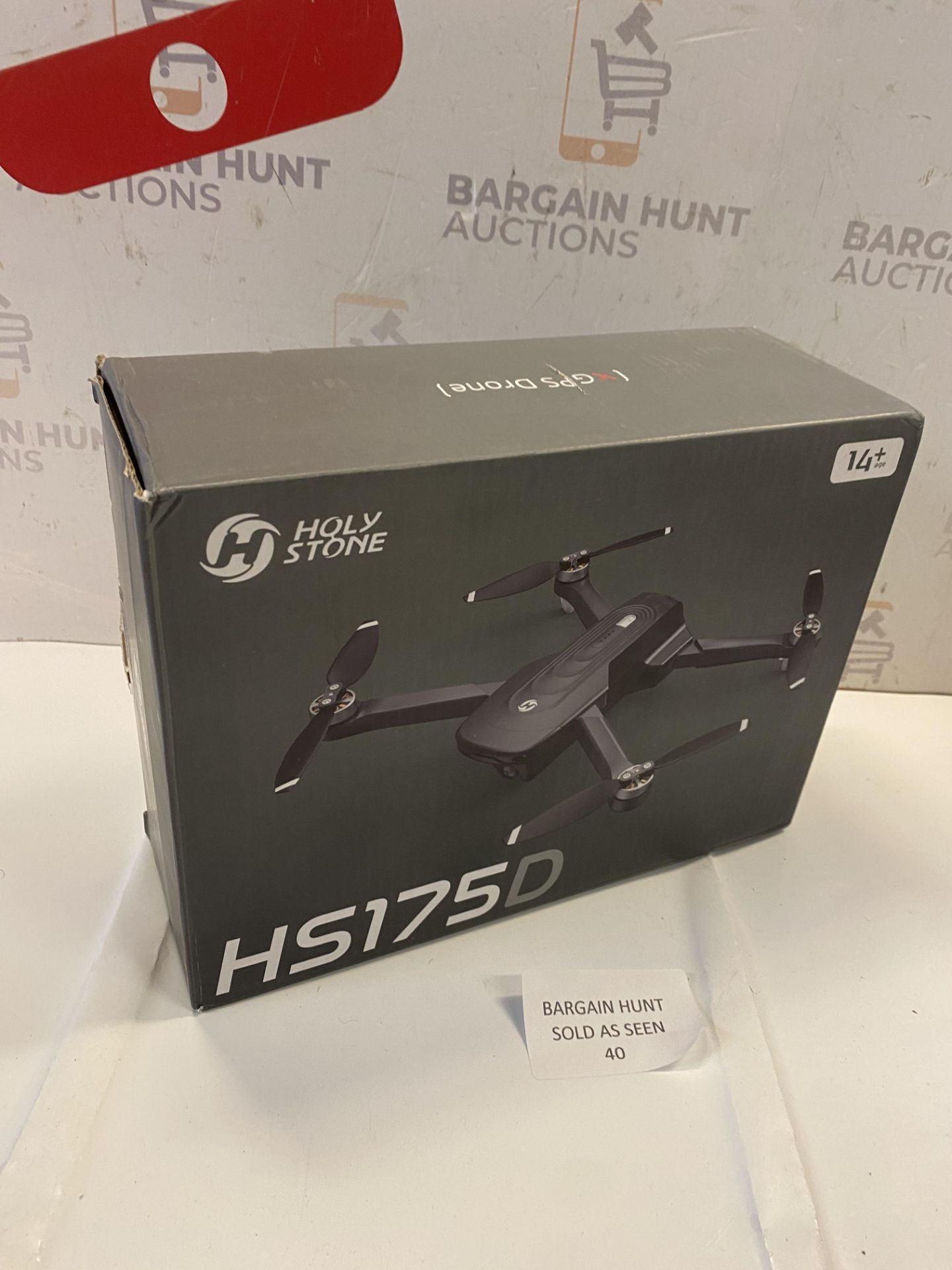 RRP £189.99 Holy Stone HS175D Foldable Drone with 4K Camera for Adults, RC Quadcopter with GPS - Image 2 of 2