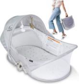 RRP £62.99 beberoad Portable Baby Bed Travel Bassinet Foldable Infant Crib, Baby Cot Portable Cot