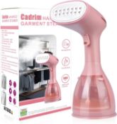 RRP £34.99 Cadrim Clothes Steamer, Handheld Garment Steamer 1500W 280ml Travel Steam Vertical Strong