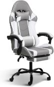 RRP £136.99 YSSOA Gaming Office High Back Computer Ergonomic Adjustable Swivel Chair