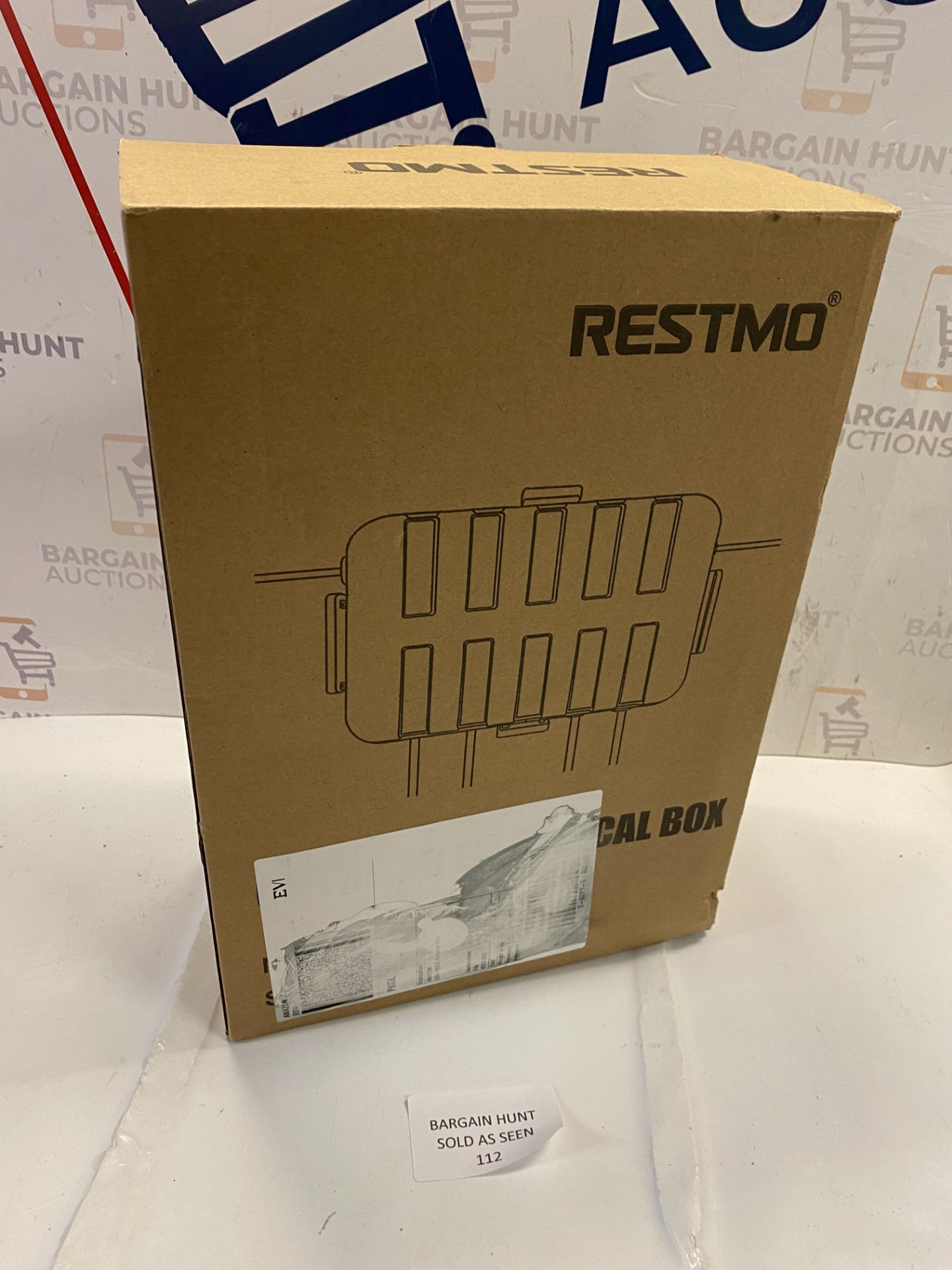RRP £36.99 RESTMO Extra Large Weatherproof Electrical Box (32 x 22 x 13 cm), IP54 Waterproof Outdoor - Image 2 of 2