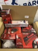 Approximate RRP £180 Large Box of Professional Hair Styling Appliances (see image for contents
