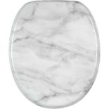 RRP £44.99 Sanilo Soft Close Toilet Seat | Stable Hinges | Easy to Mount | Marble