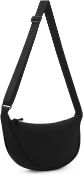 RRP £60 Set of 4 x DKIIL NOIYB Crescent Bag for Women, Nylon Crescent Bags Hobos Crossbody Bag