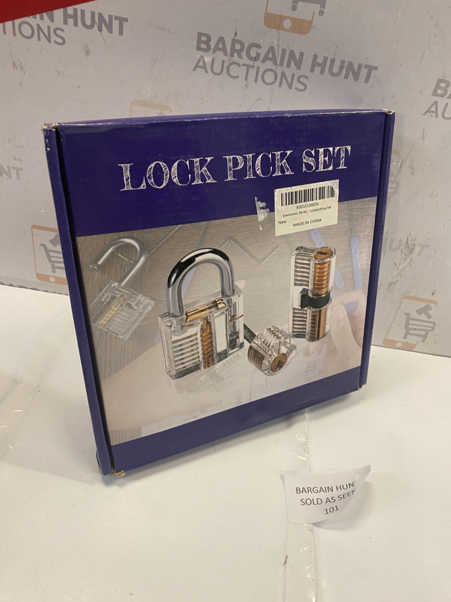 Eventronic 30 Pieces Lock Picking Set- [Beginner Friendly & 2023 Upgraded] Credit Card Size Lockpick - Image 2 of 2