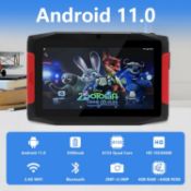 RRP £49.99 Haipky 7 Inch Google Android 11.0 Tablet PC, 4GB RAM+64GB ROM, Quad Core, Dual Cameras,