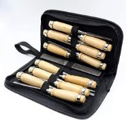 RRP £19.99 APlus Wood Sculpture Tool Carving Tool Set 14 Pieces with Cutter File for Engraving
