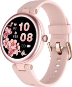 RRP £43.99 SHANG WING Lynn Stylish Smart Watch for Women,1.1inch Display Screen Fitness Watch for