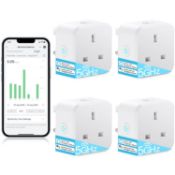 RRP £45.99 EIGHTREE 5GHz Smart Plug with Energy Monitoring, Smart Plugs that Works with Alexa &