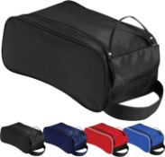 RRP £48 Set of 4 x Football Boot Bag Water Resistant - Storage for Football Boots Or Golf Shoes |