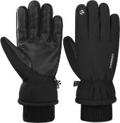 RRP £152 Set of 8 x coskefy Thermal Gloves, -20? Coldproof Touchscreen Ski Gloves Waterproof