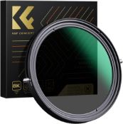 Approximate RRP £800, Collection of K&F Concept Camera Lens/ Accessories (for contents list see