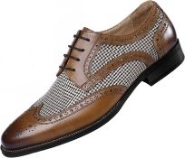 RRP £39.99 Men's Dress Shoes Lace-ups Leather Shoes Brogues Shoes Oxford Business Shoes Formal Shoes