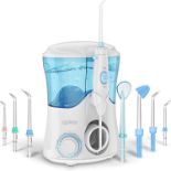 RRP £42.99 Water Flosser with 8 Multifunctional Tips, apiker Oral Irrigator Family Dental Water