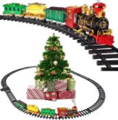 Christmas Tree Prextex Christmas Train Set Train Set Around The Tree with Real Smoke, Music & Lights