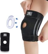 RRP £60 Set of 6 x MAYKI Knee Support, Adjustable Knee Support Brace