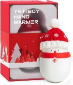 Christmas Theme Hand Warmer Rechargeable, Cute Snowman Portable Pocket Hand Warmer