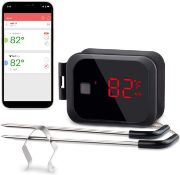 RRP £26.99 INKBIRD Bluetooth Digital Meat Thermometer Candy Thermometer Cooking Smoker Food BBQ
