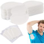 RRP £48 Set of 6 x SEPGLITTER Armpit Sweat Pads Underarm Sweat Pads for Women and Men Pure Cotton