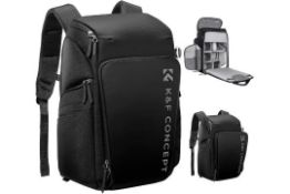 RRP £99 K&F Concept Camera Backpack 25L Camera bags for photographers Large Capacity Camera Case
