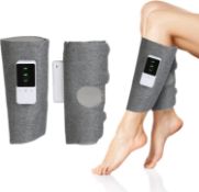 RRP £76.99 Leg Massager for Circulation and Muscle Relaxation Air Pressure Calf Massager LED Display